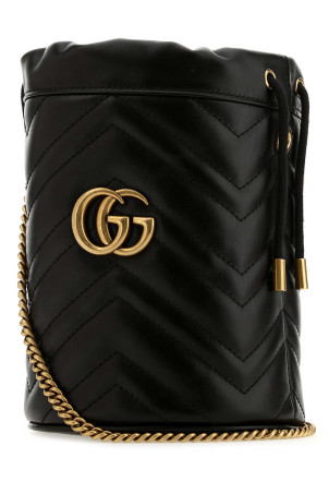 Two-tone raffia mini Gucci Summer bucket bag GUCCI (834935FAEQC)