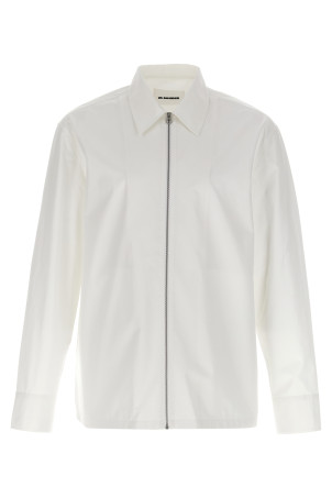 Ivory acetate blend shirt MAISON MARGIELA (S50DR0009M35267)