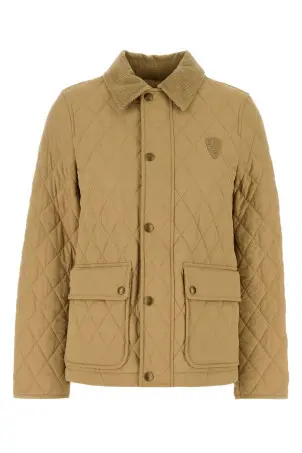 ジャケット Burberry JACKET (8107466 C1544) Burberry Cropped Quilted Nylon Jacket - LABELS