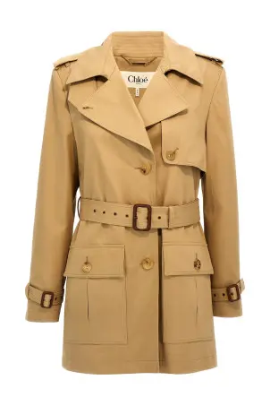 コート FENDI SS25 Camel suede coat (FPS901AUON F1SA0) Camel suede coat FENDI (FPS901AUON)