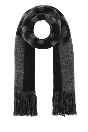 スカーフ Burberry Embroidered wool blend foulard (8078782 A5129) Embroidered wool blend foulard BURBERRY (8078782)