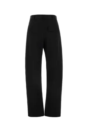 パンツ sacai FW24 Black wool wide-leg pant (2407336 001) Black wool wide-leg pant SACAI (2407336)