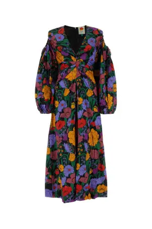 ワンピース Burberry Embroidered cotton shirt dress (8083547 B8686) Embroidered cotton shirt dress BURBERRY (8083547)
