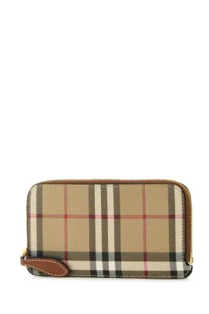 財布・小物その他 BURBERRY Printed Canvas Wallet バーバリー 二つ折り財布/ミニ財布 財布 レディース バイ