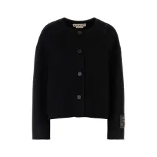 ジャケット MARNI FW25 Black felt blazer (GIMA0284KSUTWA21 00N99) Black felt blazer Black MARNI (GIMA0284KSUTWA21)