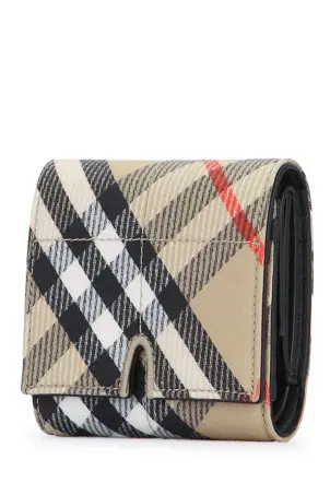 長財布 Burberry FW25 Printed canvas Snip wallet (8099213 B9368) Printed canvas Snip wallet BURBERRY (8099213)