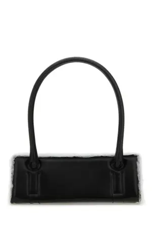 ショルダーバッグ・ポシェット VALENTINO BLACK NAPPA LEATHER SMALL GO-HOBO SHOULDER BAG 4W0B0N54ZFJ_0NO-5_9dee2640-