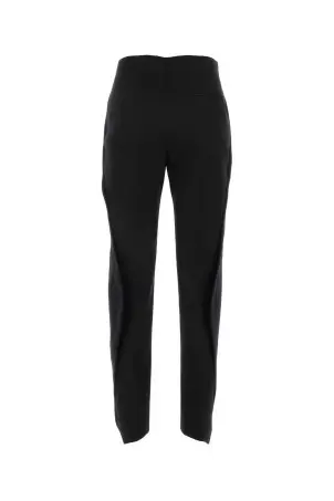 Black wool wide-leg pant SACAI (2407336)