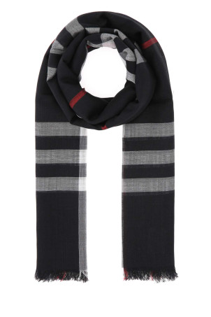 Embroidered wool scarf BURBERRY (8090720)