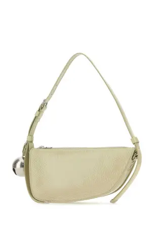 Pastel green leather Knight small shoulder bag BURBERRY