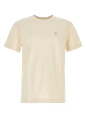 【関税&送料込】Burberry Sand Cotton T-Shirt Sand cotton t-shirt BURBERRY (8097874)