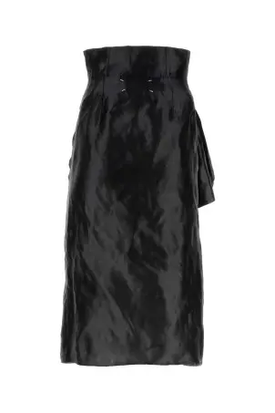 ミニスカート GIVENCHY SS24 Black duchesse mini skirt (BW40U114N6 001) Black duchesse mini skirt GIVENCHY (BW40U114N6)