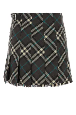 スカート Burberry Embroidered polyester blend skirt (8093011 C1202) スカート Burberry Embroidered polyester blend skirt (8093011