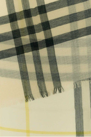 スカーフ Burberry FW25 Embroidered wool scarf (8090720 A1450) Embroidered wool scarf BURBERRY (8090720)
