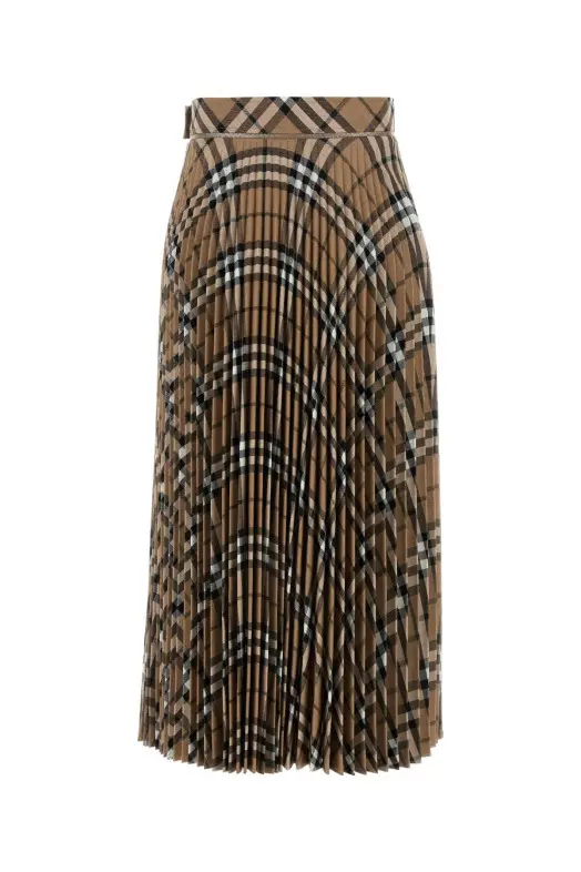 スカート BURBERRY Embroidered Polyester Blend Skirt Burberry Embroidered Polyester Blend Skirt | italist, ALWAYS