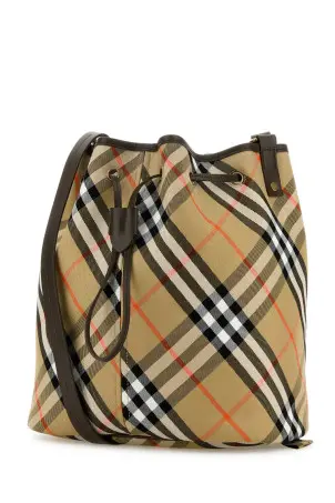 バッグ Burberry BURBERRY Nylon Logo Detail Crossbody Bag Black 1343801