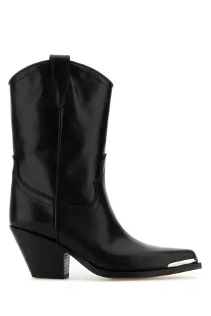 ショートブーツ・ブーティ Chloe Black leather Janis ankle boots (CH25A11JSG 001) Chloé Janis Heeled Ankle Boot | Chloé US