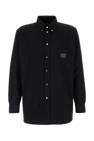 Tシャツ・カットソー THOM BROWNE Midnight blue cotton blend oversize shirt Thom Browne - Cotton crew-neck T-shirt blue - The Corner