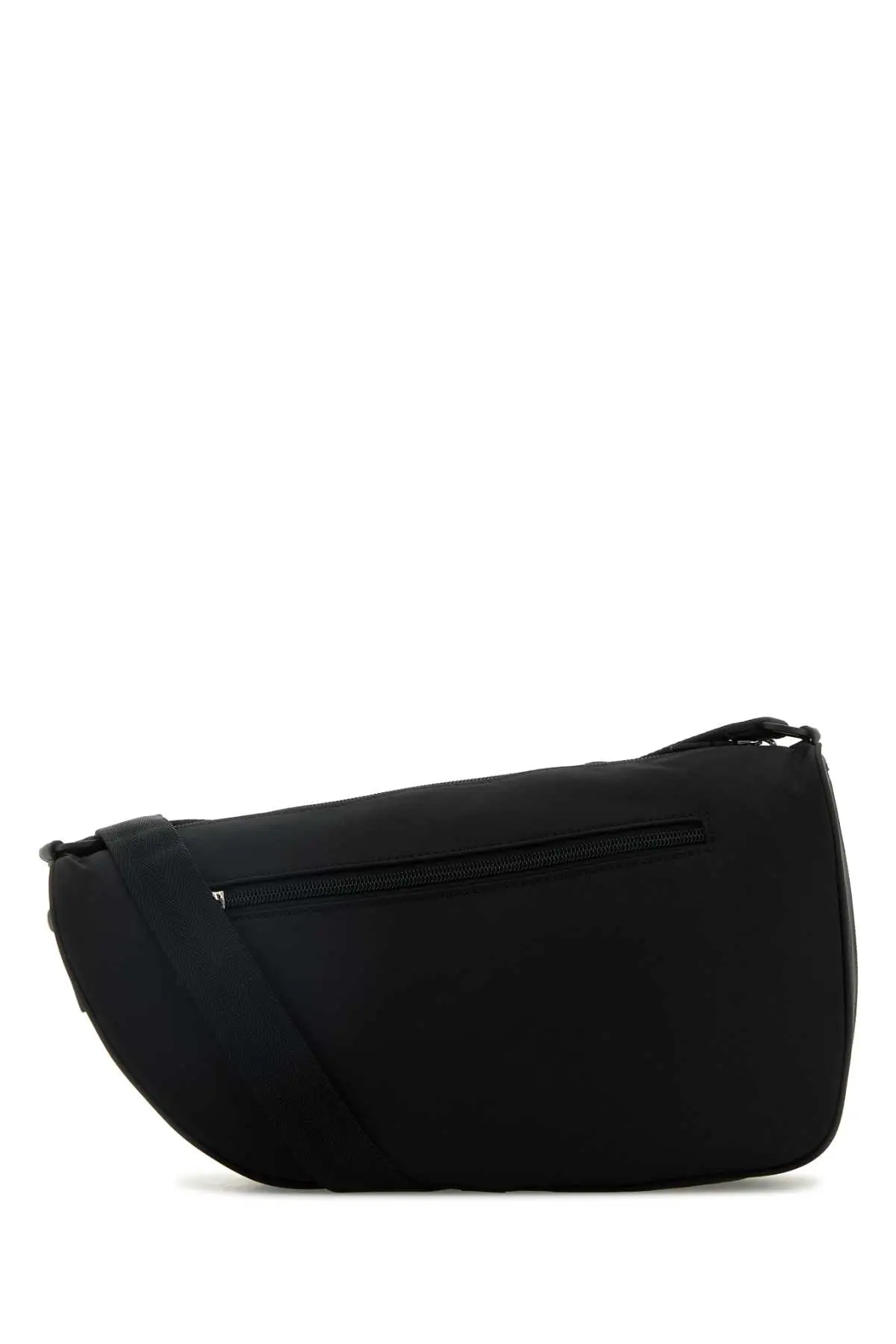 ショルダーバッグ BURBERRY BLACK FABRIC CROSSBODY BAG Burberry Black Logo Crossbody Bag Burberry