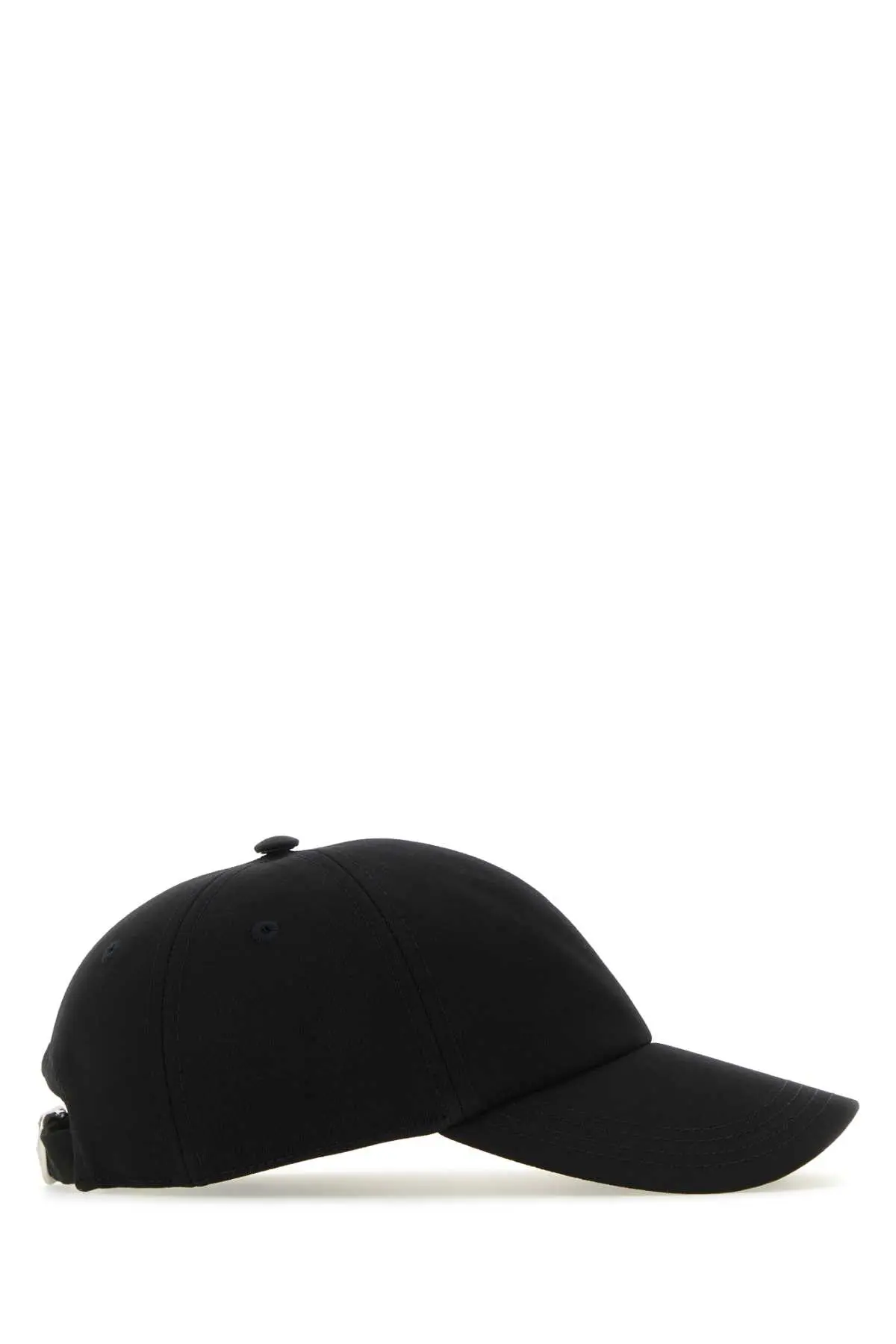 【関税&送料込】Burberry Black Polyester Blend Baseball Cap Black polyester blend baseball cap Black BURBERRY (8083524)