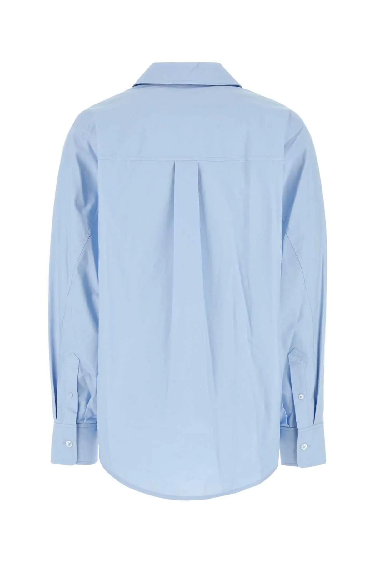 Light blue poplin oversize shirt ALEXANDER WANG (1WC3251133)