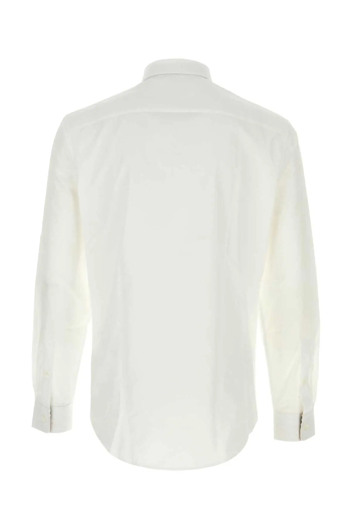 White stretch poplin shirt White BURBERRY (8113135) White stretch poplin shirt White BURBERRY (8113135)