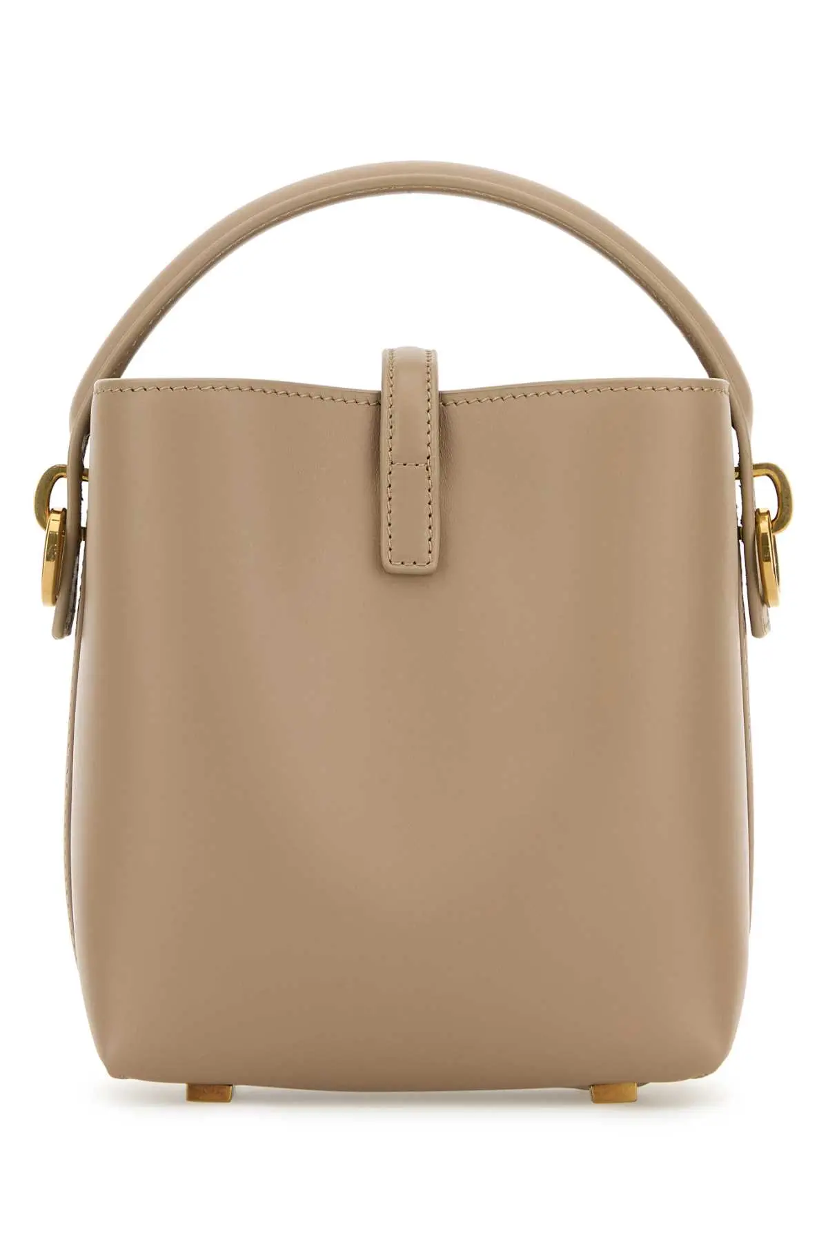 【関税&送料込】Saint Laurent Cappuccino Leather Mini Le 37 SAINT LAURENT Le 37 small leather bucket bag | NET-A-PORTER