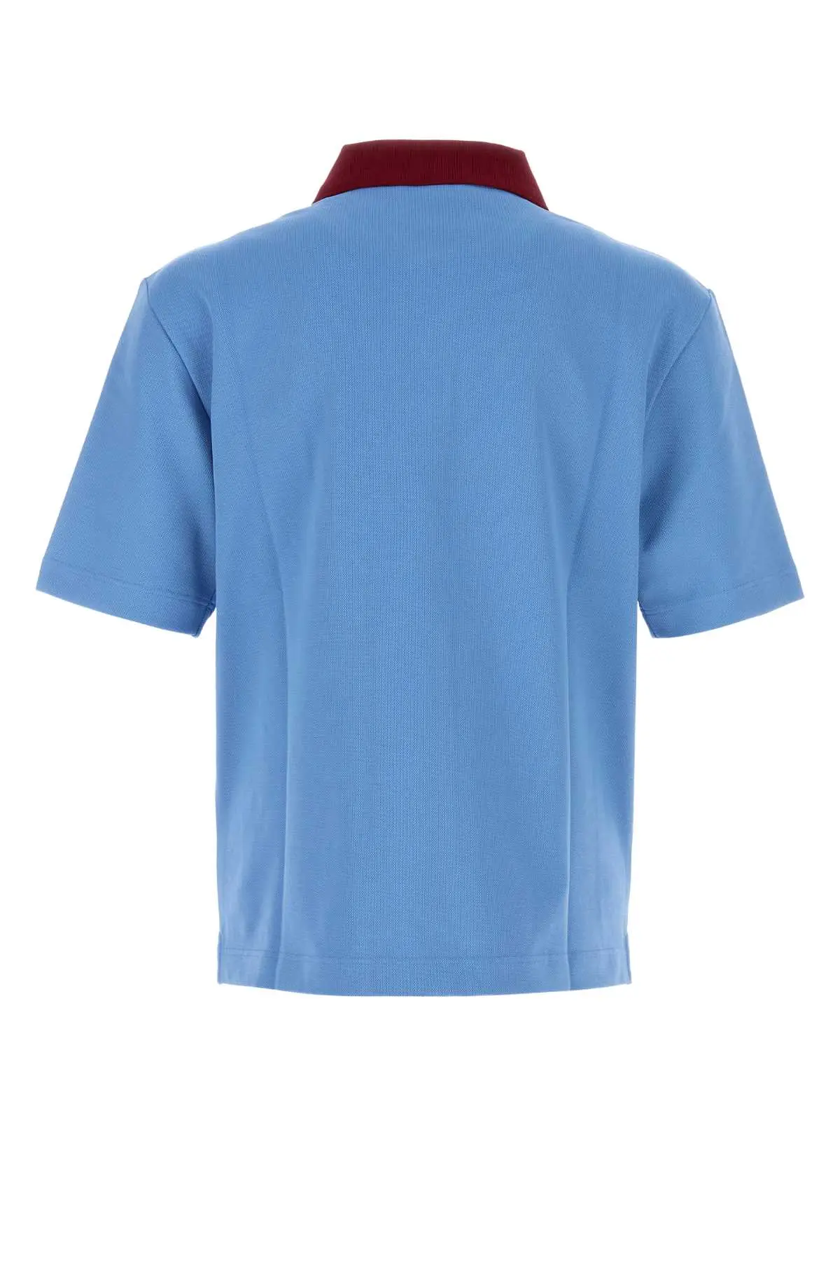 ポロシャツ Marni Cerulean Blue Piquet Polo Shirt Cerulean blue piquet polo shirt – G&B