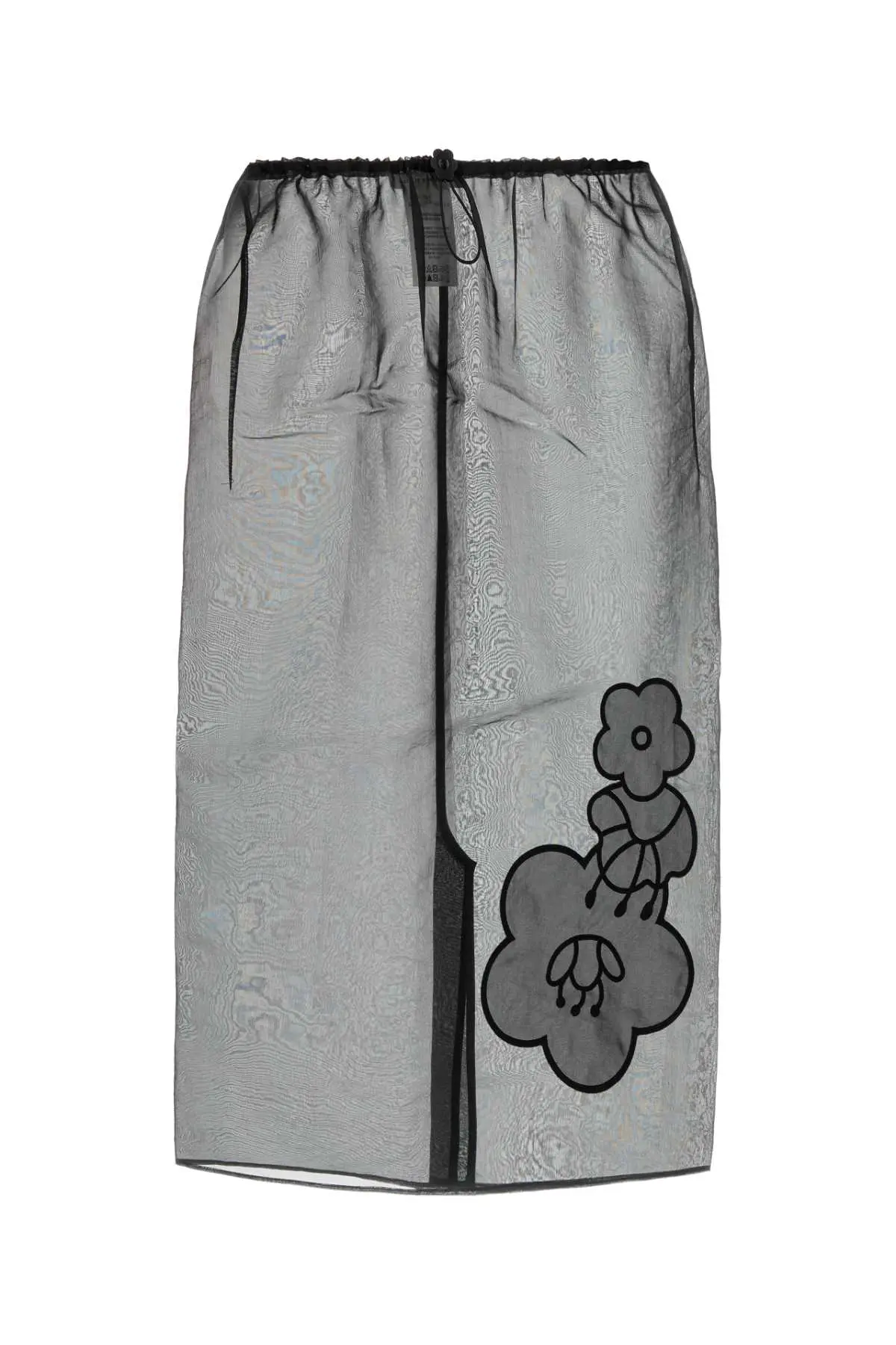 スカート CECILIE BAHNSEN SKIRT (225RTW17003 BLACK) Cecilie Bahnsen – Black satin A-line maxi skirt – Renaisa