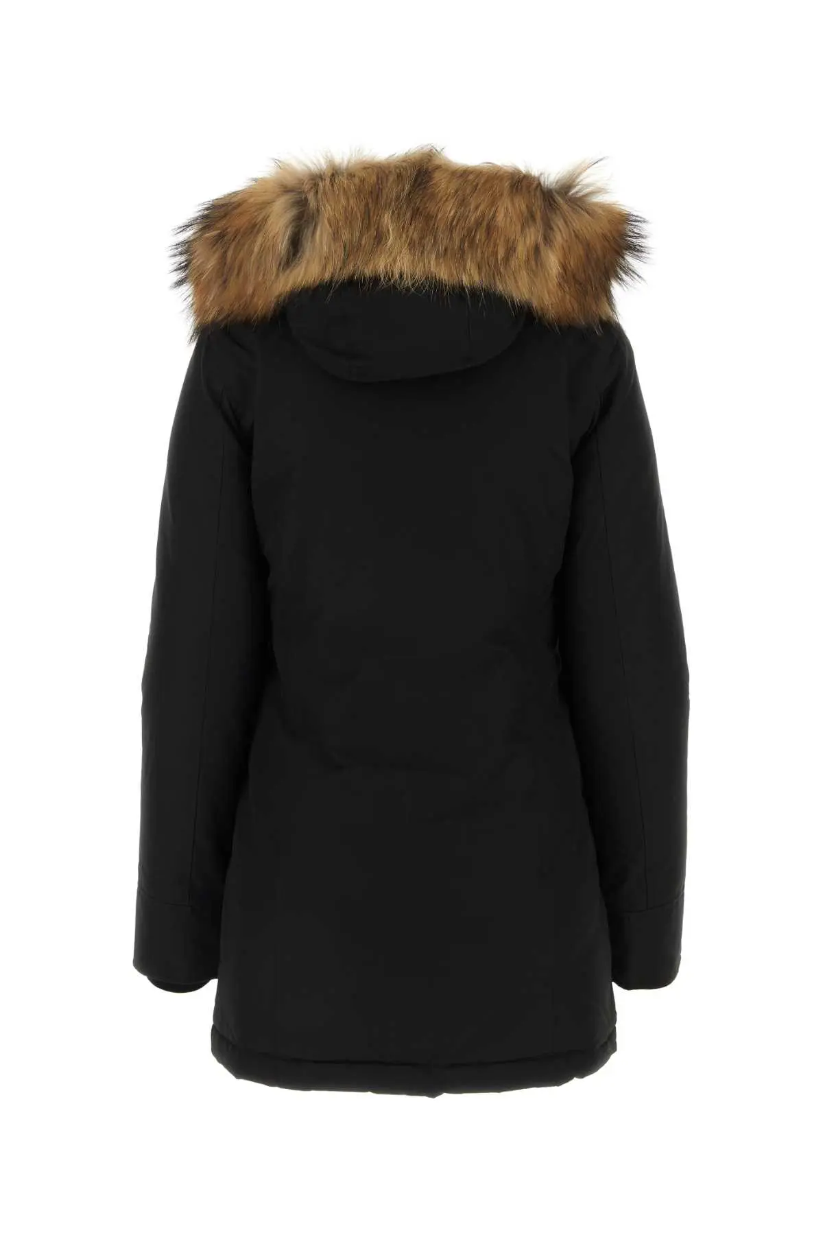 Woolrich｜DOWN JACKETS (CFWWOU0538FRUT0001 BLK) Women's Down Jacket in WINDSTOPPER GORE-TEX black | Woolrich US