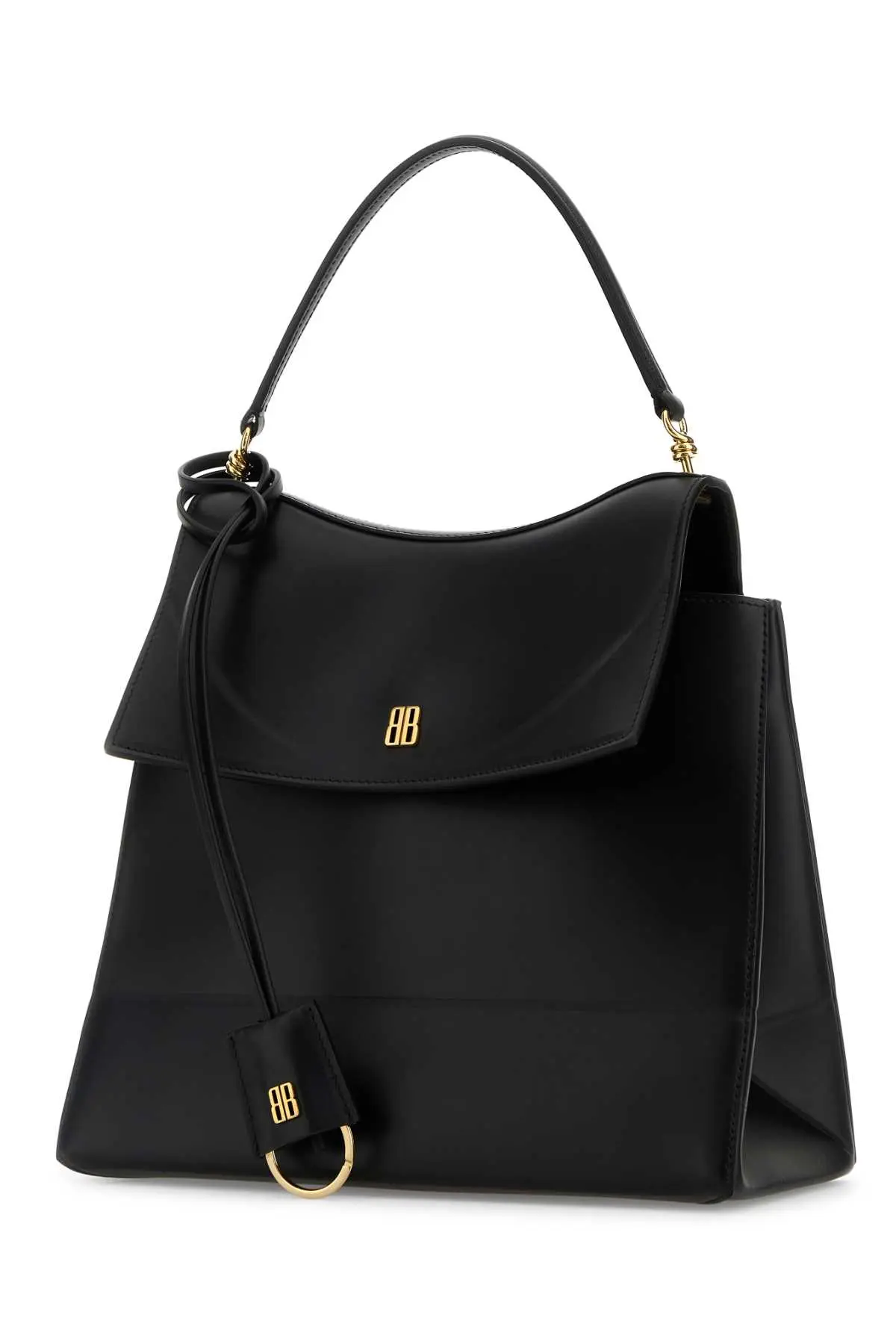 Black leather medium Nano handbag Black BALENCIAGA (8292932ABTZ)