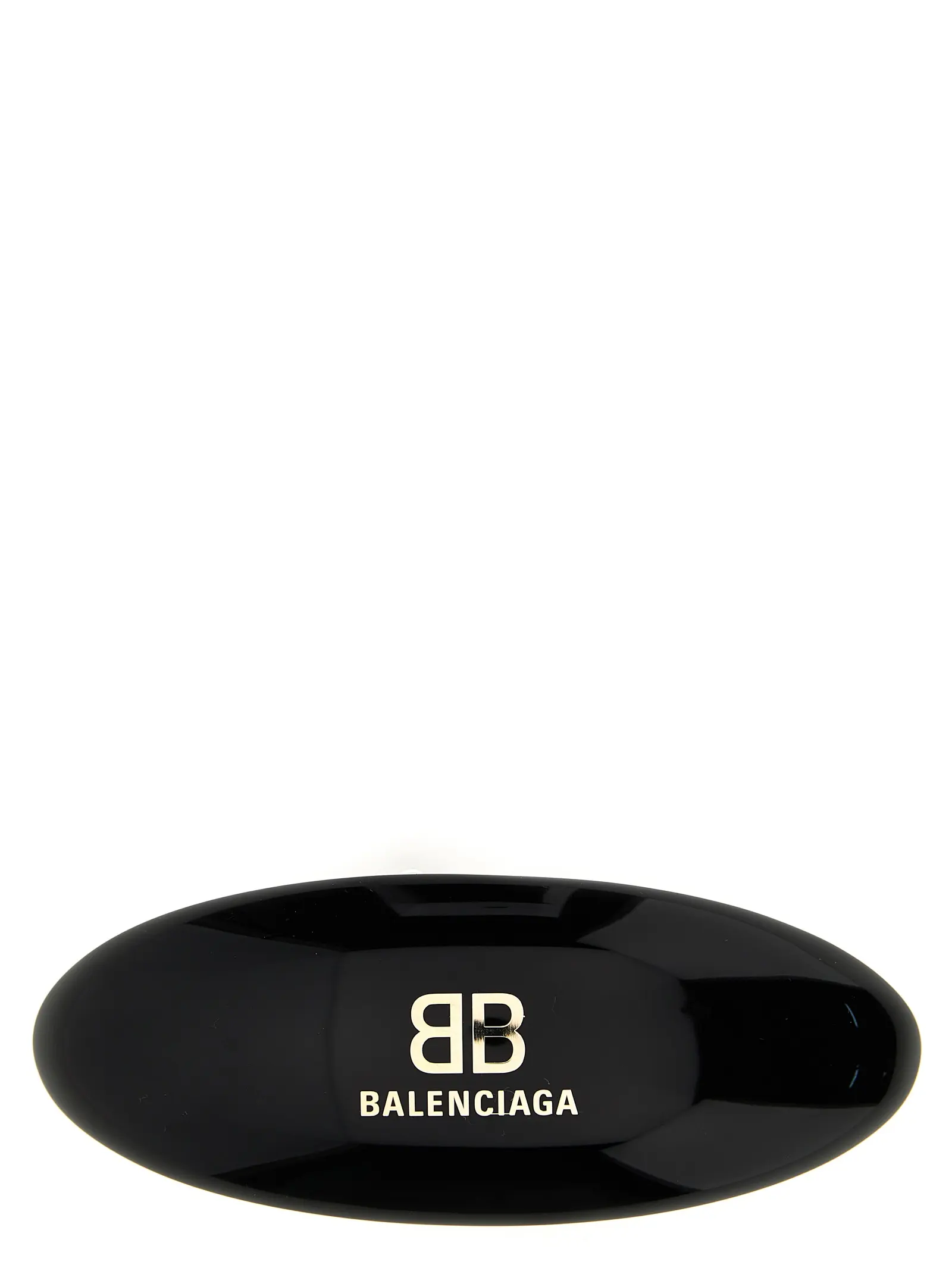 Зажим для волос с логотипом Черный BALENCIAGA (765355TZ25C1042)