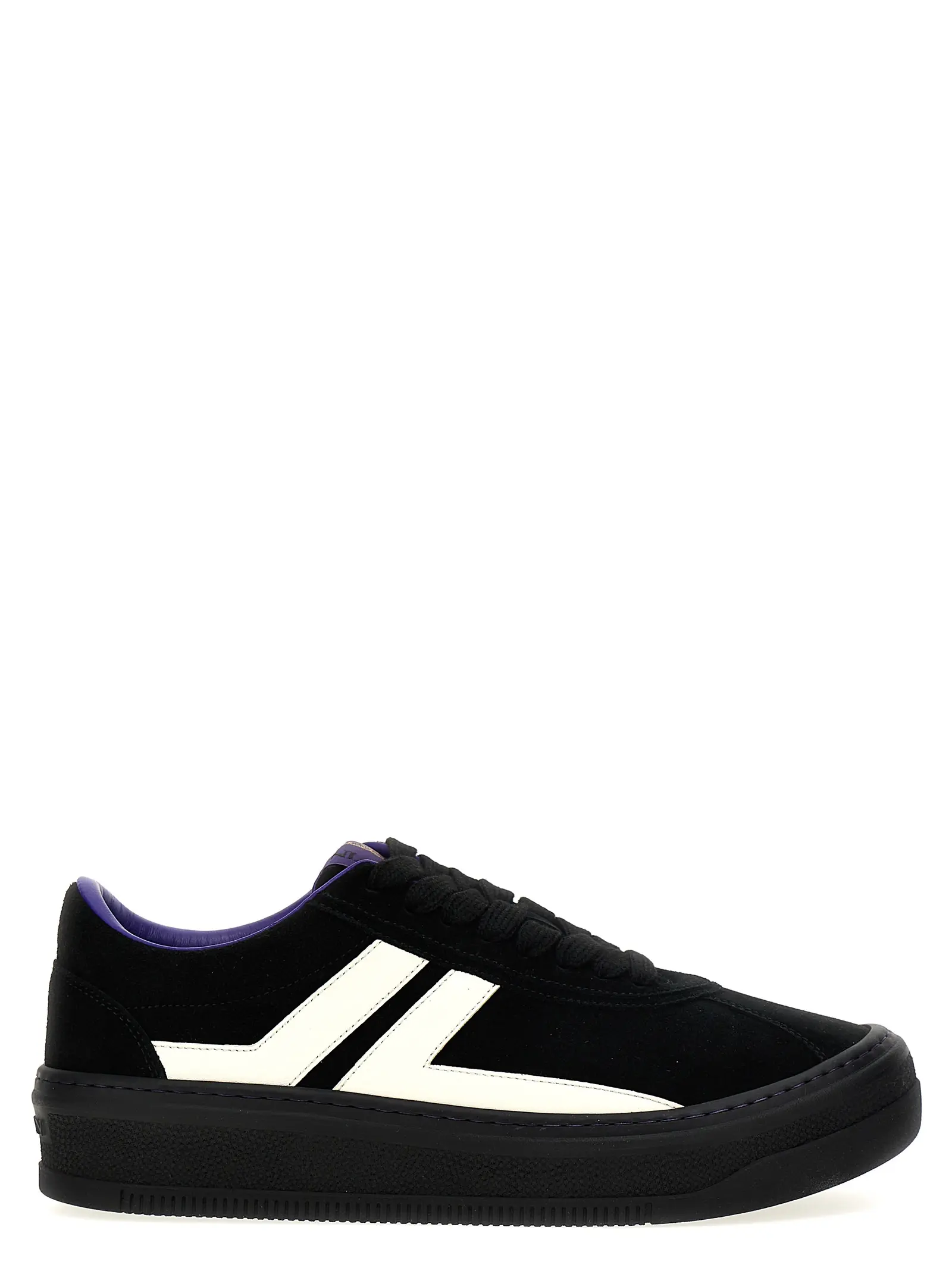 スニーカー LANVIN 'LanvinXFuture' sneakers White/Black Lanvin Men's x Future Curb Sneakers in White/Black Lanvin