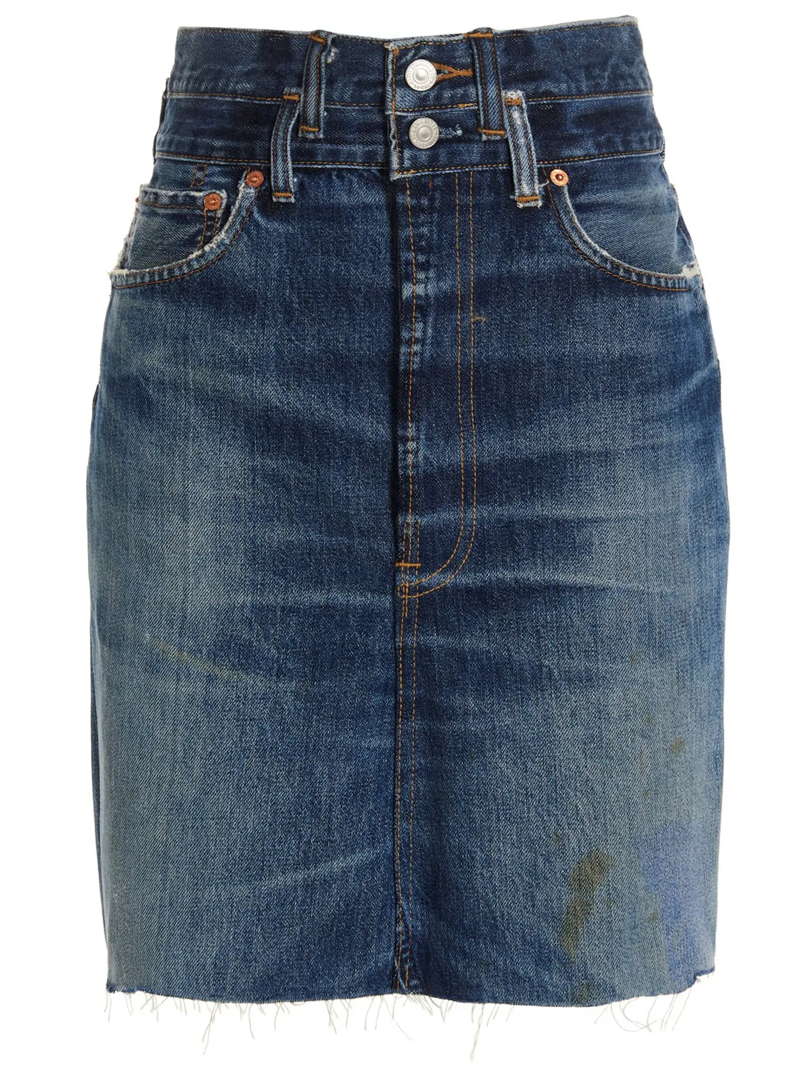 スカート RE/DONE 'Double Waisted Pencil' Re Done x Levi's skirt Blue Double Waisted Pencil' Re Done x Levi's skirt Blue