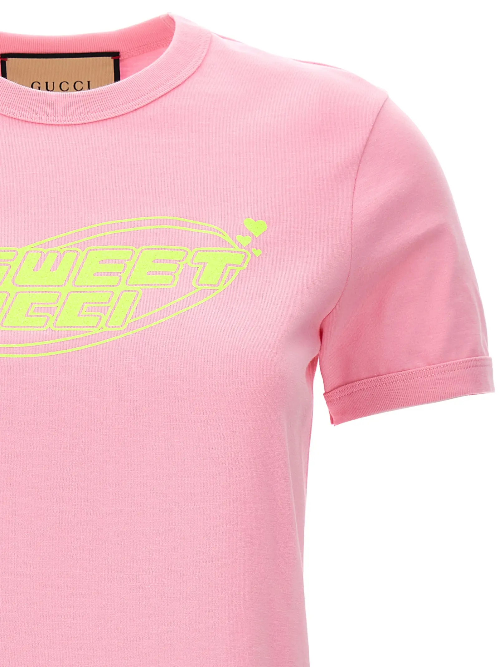 Gucci t shirt pink new arrivals