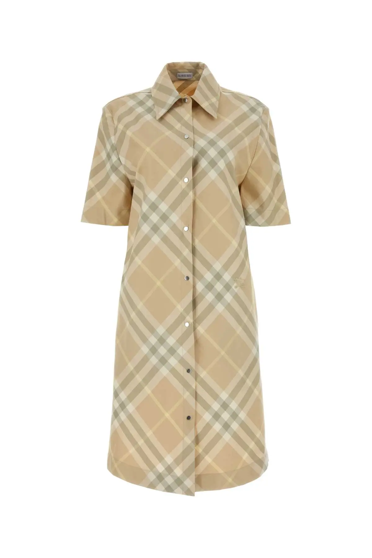 ワンピース Burberry Embroidered cotton shirt dress (8083547 B8686) Embroidered cotton shirt dress BURBERRY (8083547)