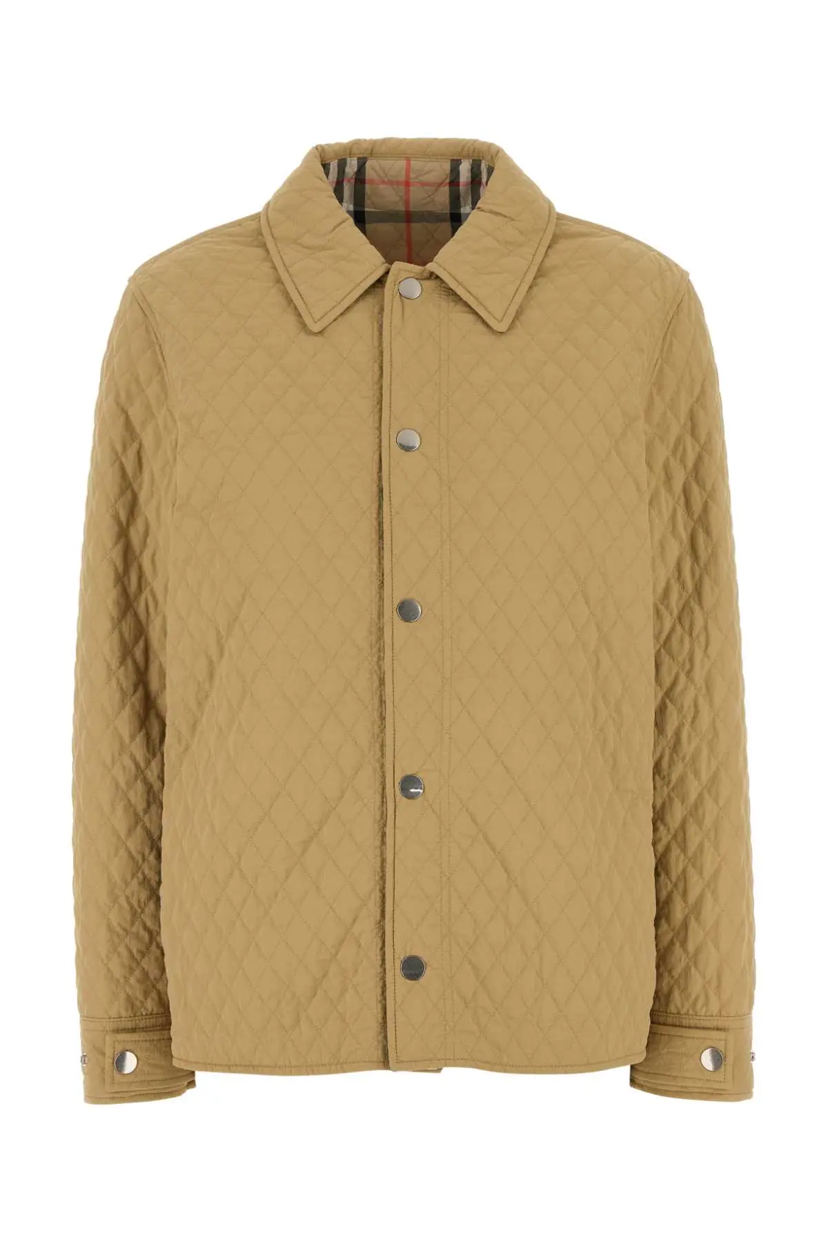 Beige nylon reversible padded jacket BURBERRY (8093888)