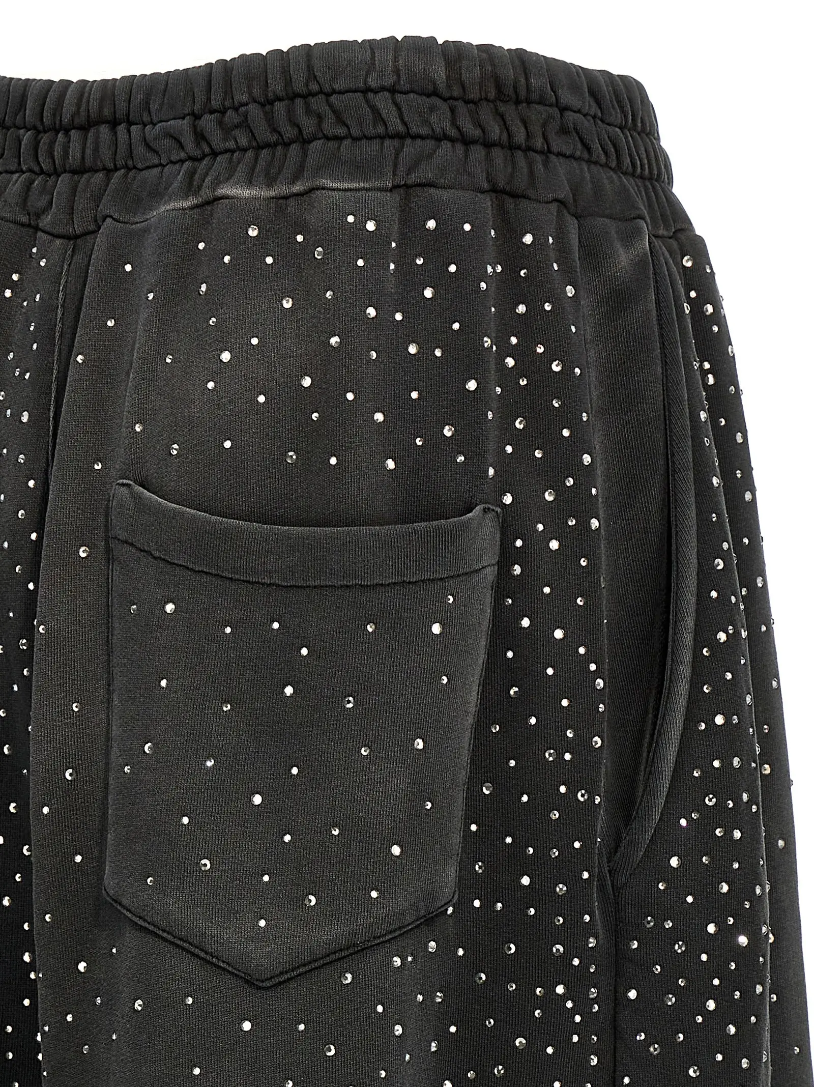 Rhinestone joggers Black