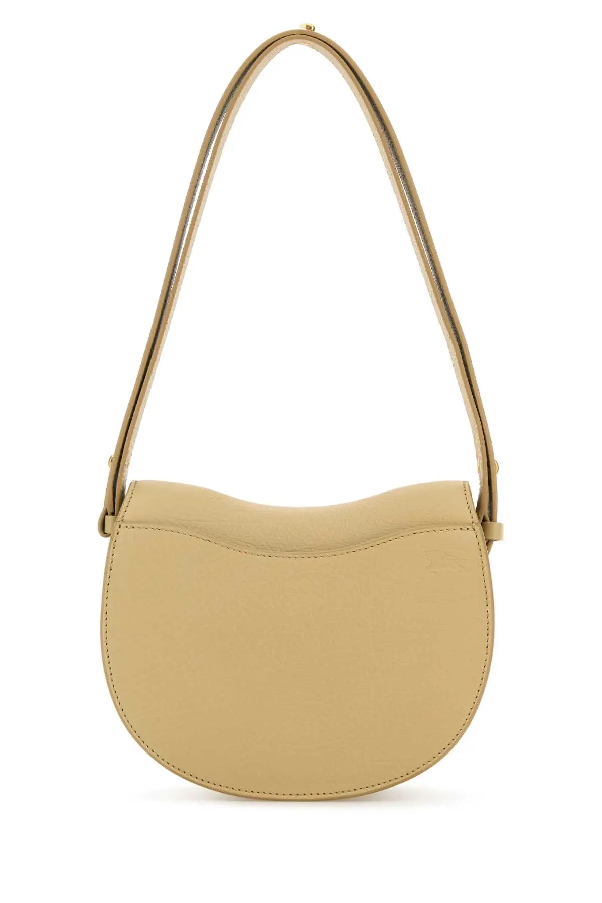 BURBERRY BEIGE LEATHER SMALL ROCKING HORSE SHOULDER BAG BURBERRY BEIGE LEATHER SMALL ROCKING HORSE SHOULDER BAG