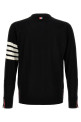 Кардиган з мериносової вовни Чорний THOM BROWNE MKC002AY1014001 Кардиган з мериносової вовни Чорний THOM BROWNE MKC002AY1014001