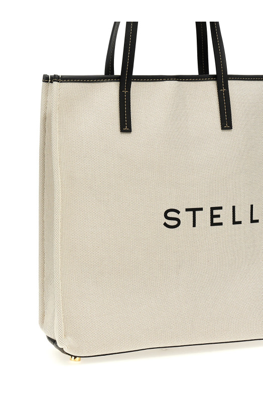 Сумка для покупок с логотипом Бежевый STELLA MCCARTNEY 7B0133WP02219043 Сумка для покупок с логотипом Бежевый STELLA MCCARTNEY 7B0133WP02219043