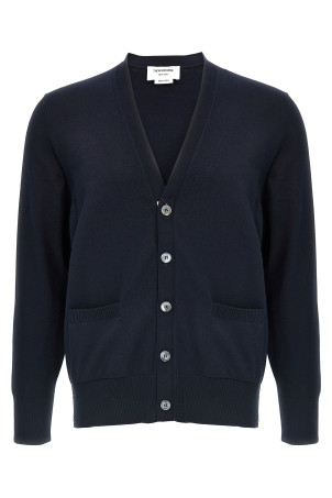 Кардиган THOM BROWNE '4-Bar' Синій MKC581AY3043415 Кардиган THOM BROWNE '4-Bar' Синій MKC581AY3043415