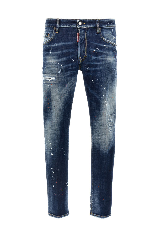 Джинсы DSQUARED2 'Supertwinky' Голубой S74LB1661S30664470