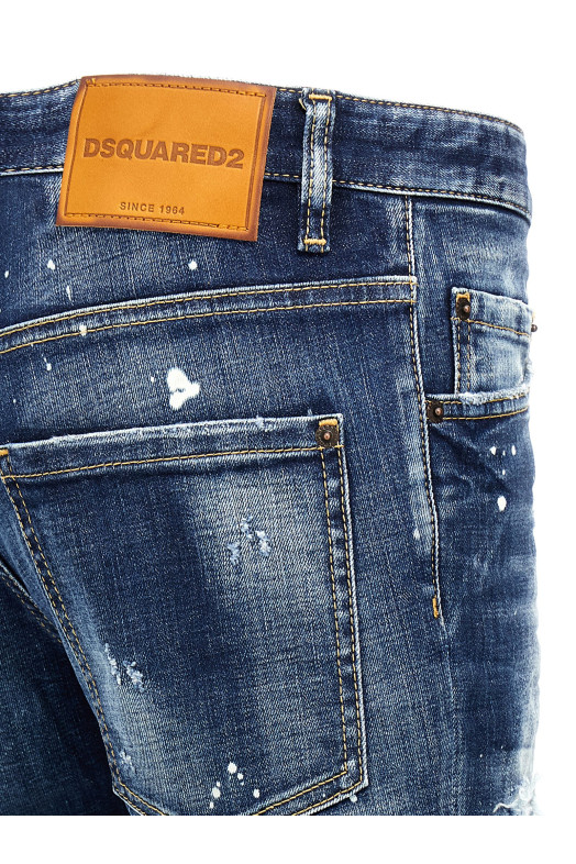 Джинсы DSQUARED2 'Supertwinky' Голубой S74LB1661S30664470