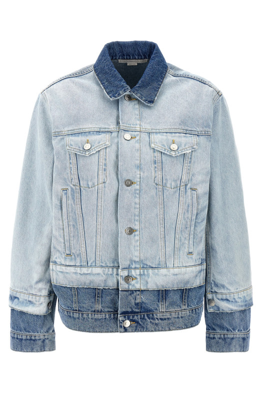 Багатошарова джинсова куртка СИНЯ STELLA MCCARTNEY 6D03443SQH104545 Багатошарова джинсова куртка СИНЯ STELLA MCCARTNEY 6D03443SQH104545