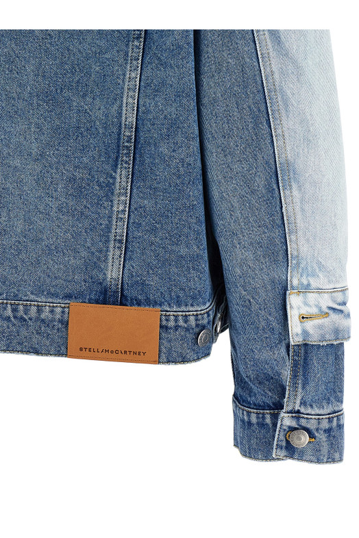 Багатошарова джинсова куртка СИНЯ STELLA MCCARTNEY 6D03443SQH104545 Багатошарова джинсова куртка СИНЯ STELLA MCCARTNEY 6D03443SQH104545