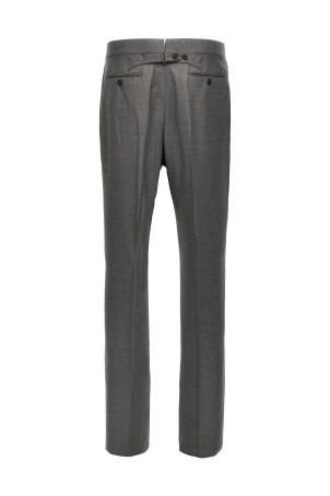 Штани на ремінці Сірий THOM BROWNE MTC001A00626035 Штани на ремінці Сірий THOM BROWNE MTC001A00626035