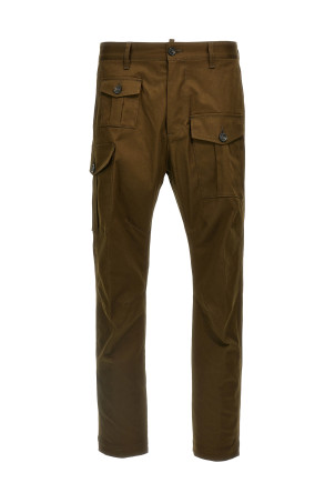 Брюки DSQUARED2 'Sexy Cargo' Зеленый S74KB0909S39021728 Брюки DSQUARED2 'Sexy Cargo' Зеленый S74KB0909S39021728