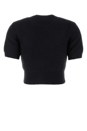 Black stretch nylon sweater T BY ALEXANDER WANG (4KC1251047) Black stretch nylon sweater T BY ALEXANDER WANG (4KC1251047)