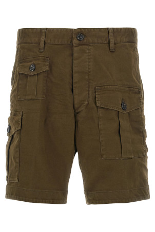 Шорти-бермуди DSQUARED2 'Sexy Cargo' Зелені S74MU0780S39021728 Шорти-бермуди DSQUARED2 'Sexy Cargo' Зелені S74MU0780S39021728